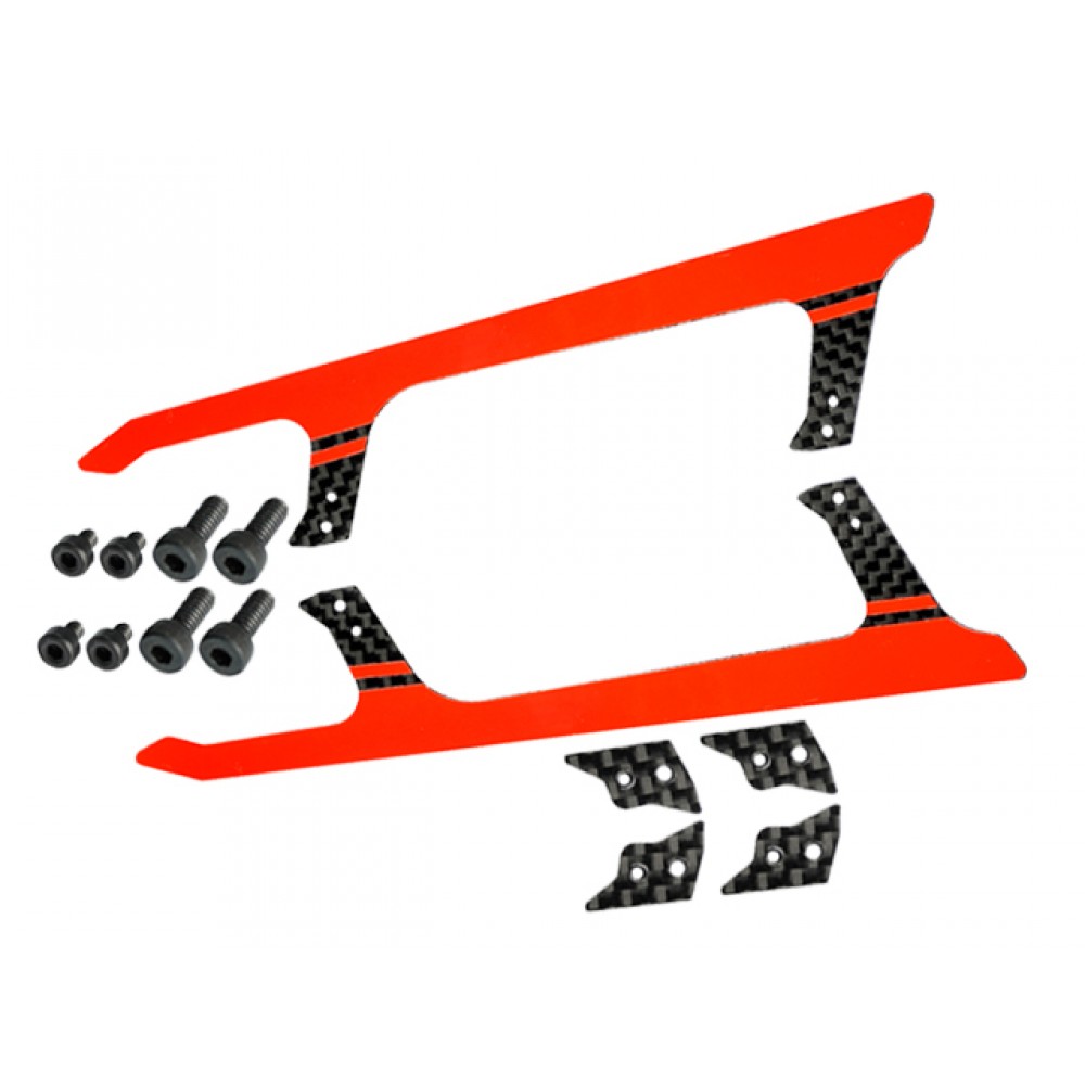 Low Profile Carbon Fiber Landing Skids "U" Style (R) (for MH Landing Gear series)