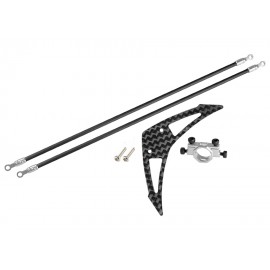 Aluminum/Carbon Fiber Tail Boom Support Mount set - BLADE 250 CFX / 230S / V2 / Smart