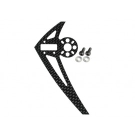 Carbon Fiber Vertical Fin "G" (for MH Tail Motor Mount w/ Fin "G" set series)