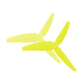 Plastic 3 Blade Propeller 82mm Tail Blade (YELLOW) - BLADE 250 CFX / 230S / 230S V2 / Smart / REVOLUTION 235 CP