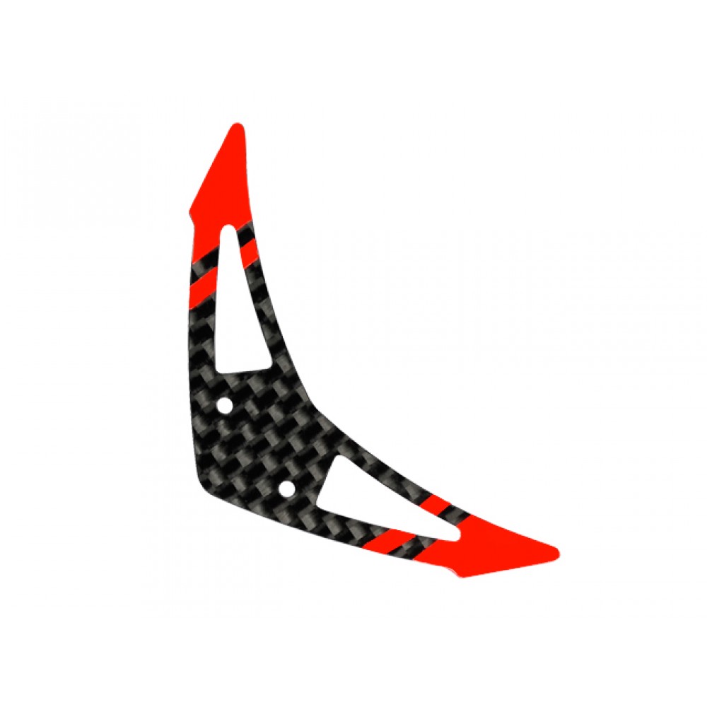 Carbon Fiber Horizontal Fin "F" Style (RD) (for MH Tail Boom Support Mount series)