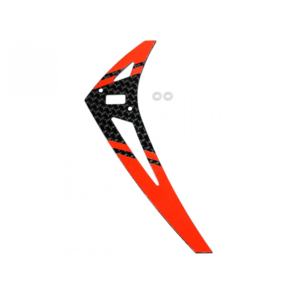 Carbon Fiber Vertical Fin "G" Style (RD) - BLADE 200S / 250CFX / 230S / V2 / Smart