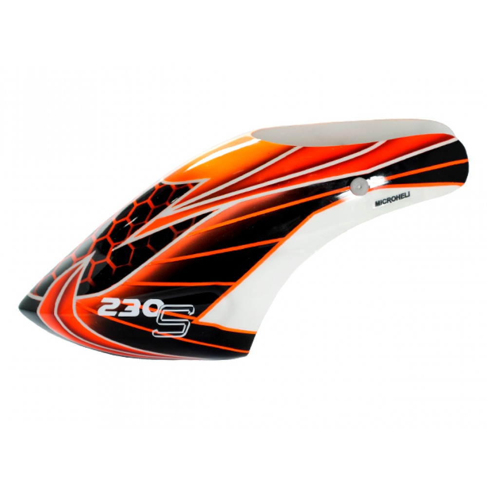 Airbrush Fiberglass Orange Laser Canopy - BLADE 230S / V2 / Smart