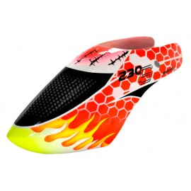 Airbrush Fiberglass Solar Flare Canopy - BLADE 230S / V2 / Smart