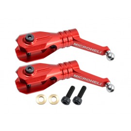 Aluminum Main Blade Grip w/ Thrust Bearing (RED) - BLADE 250 CFX / 230S / 230S V2 / Smart Aluminum Main Blade Grip w/ Thrust Bearing (RED) - BLADE 250 CFX / 230S / 230S V2 / Smart