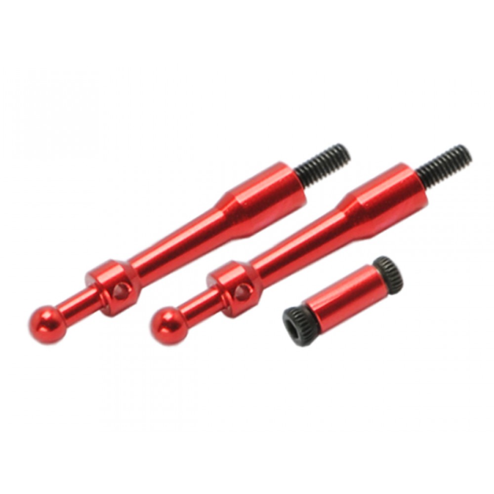 Aluminum Canopy Mount Set (RED) (for MH Frame Blade 230S series)