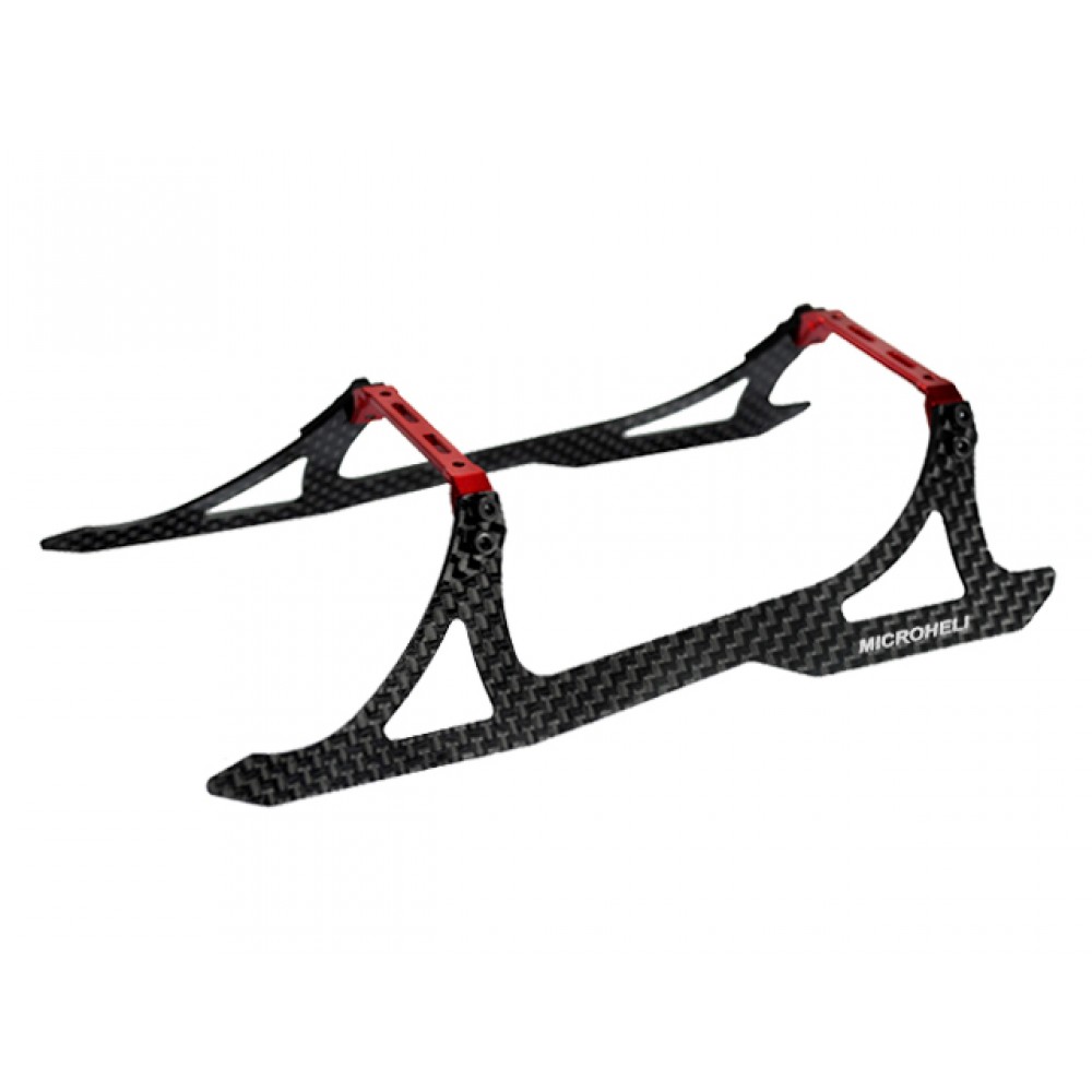 Aluminum/Carbon Fiber Landing Gear "A" Style (RED) - BLADE 230S / V2 / Smart