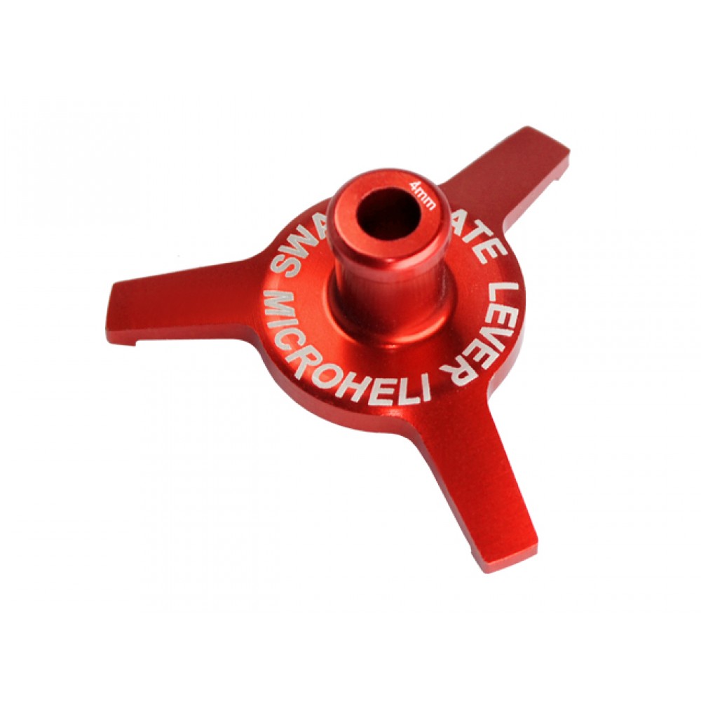 CNC Aluminum Swashplate Leveler (RED) - BLADE 250 CFX / 230S / 230S V2 / Smart