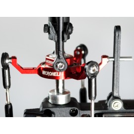 Precision CNC 7075 Aluminum Swashplate (RED) - BLADE 250 CFX / 230S / 230S V2 / Smart