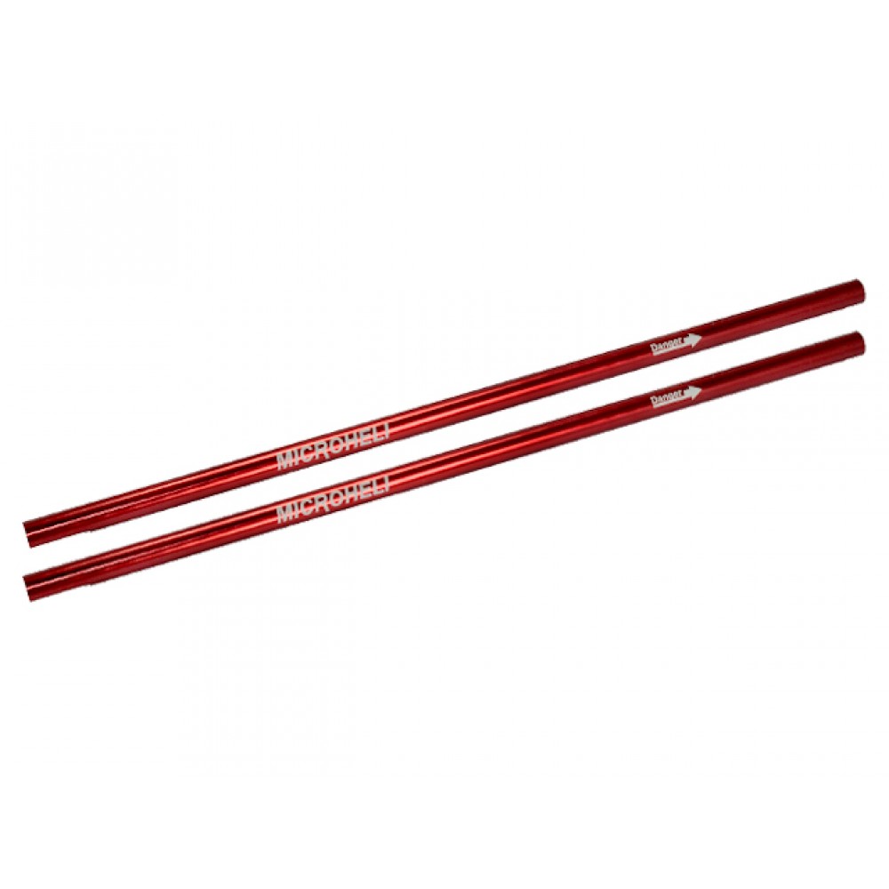 CNC Aluminum Tail Boom (RED) - BLADE 250 CFX / 230S / 230S V2 / Smart