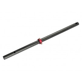 CNC Solid Carbon Main Shaft/Collar set (RED) - BLADE 230S / V2 / Smart / REVOLUTION 235 CP