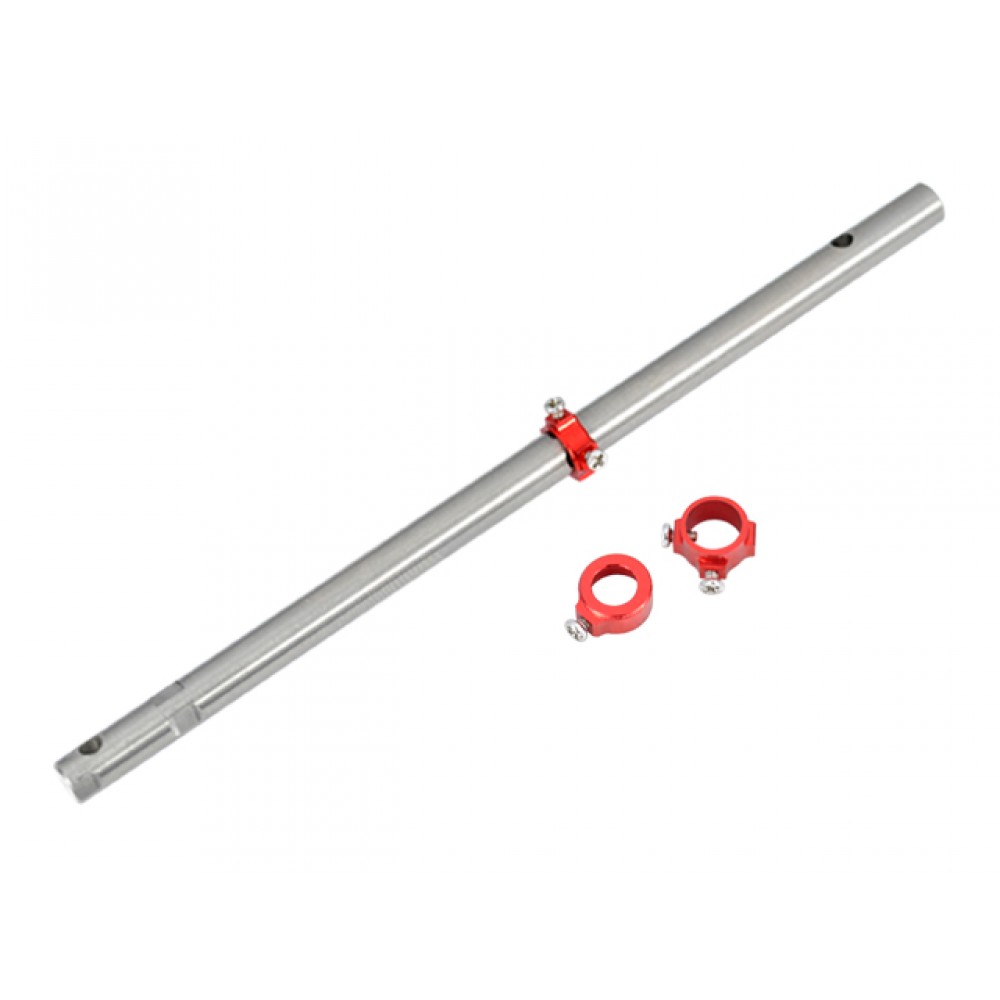 Titanium Main Shaft (RED) - BLADE 230S / V2 / Smart / REVOLUTION 235 CP