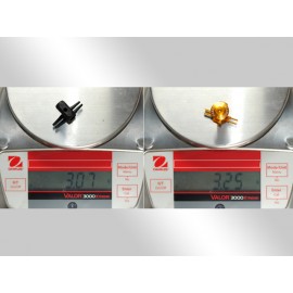 Precision CNC Aluminum Main Rotor Hub w/ Button (GOLD) - BLADE 250 CFX / 230S / 230S V2 / Smart