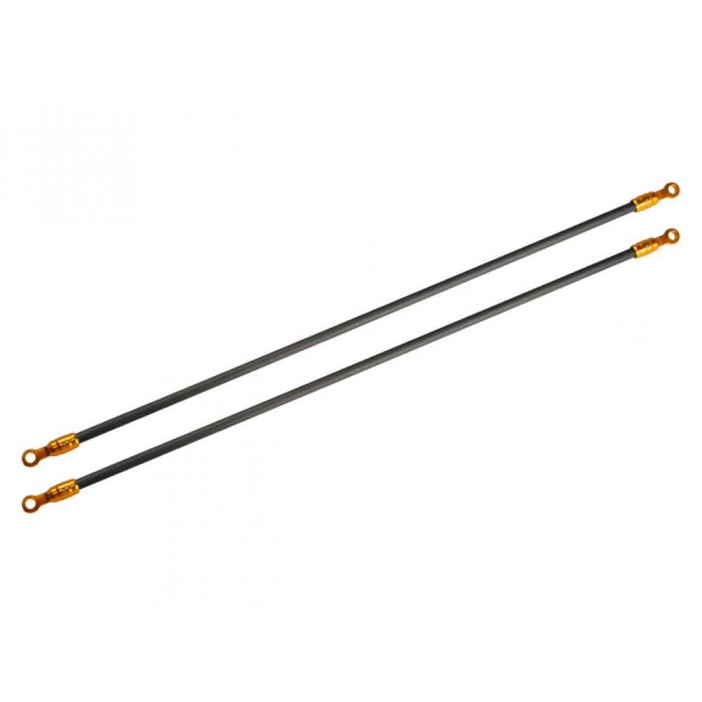 Aluminum/Carbon Tail Boom Support set (GOLD) (for MH Tail Boom Support Mount set series) 