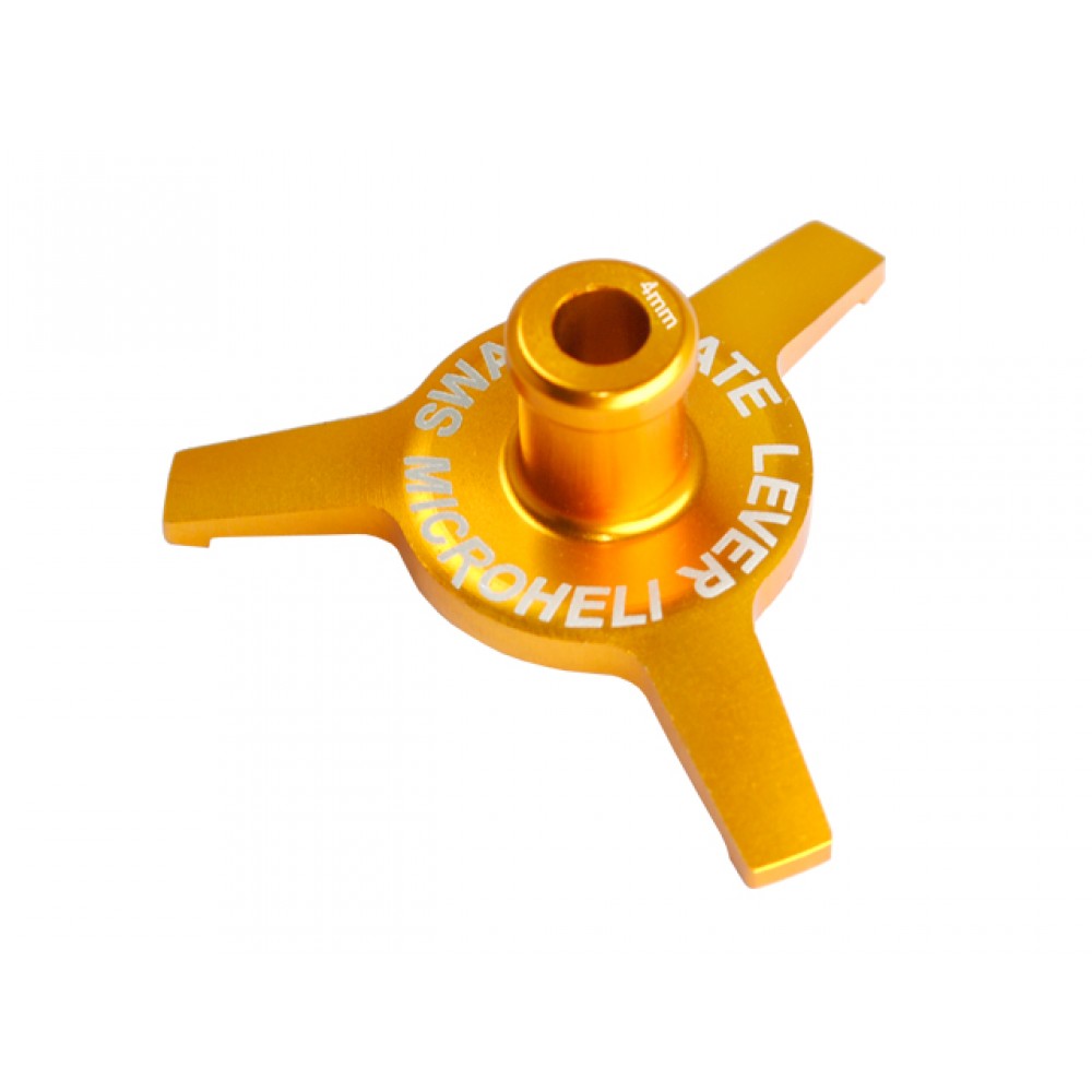 CNC Aluminum Swashplate Leveler (GOLD) - BLADE 250 CFX / 230S / 230S V2 / Smart
