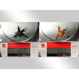 Precision CNC 7075 Aluminum Swashplate (GOLD) - BLADE 250 CFX / 230S / 230S V2 / Smart