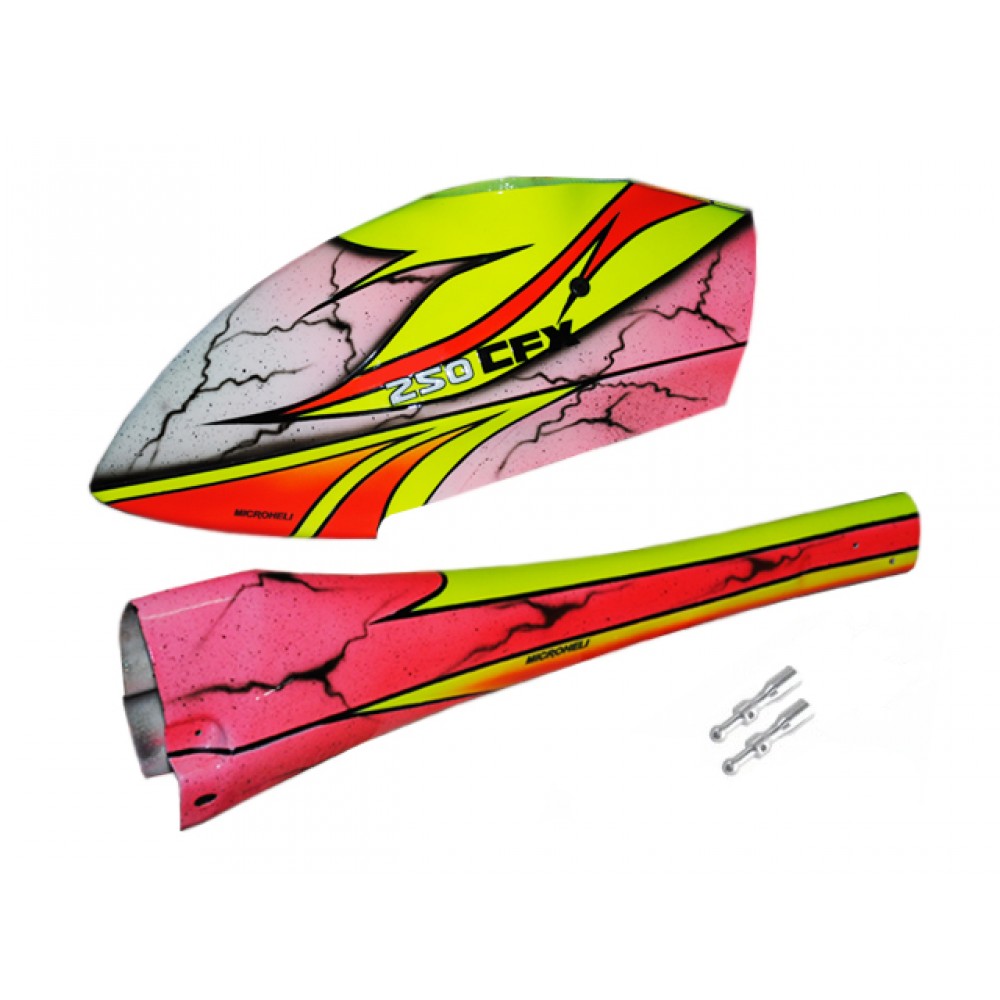 Airbrush Fiberglass Shaking Earth Fuselage - BLADE 250 CFX