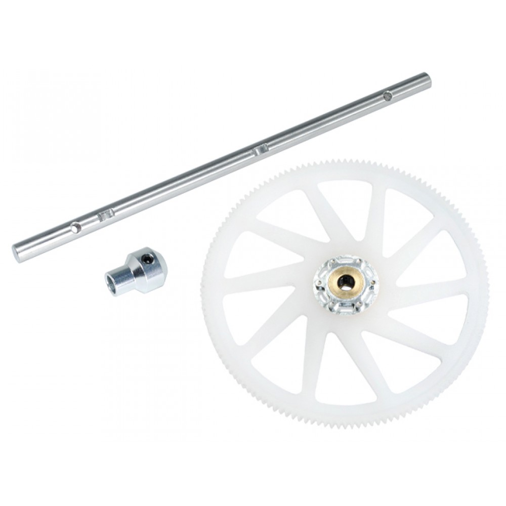 Main Shaft/CNC Delrin Main Gear/Auto-Rotation Hub set - BLADE 250 CFX