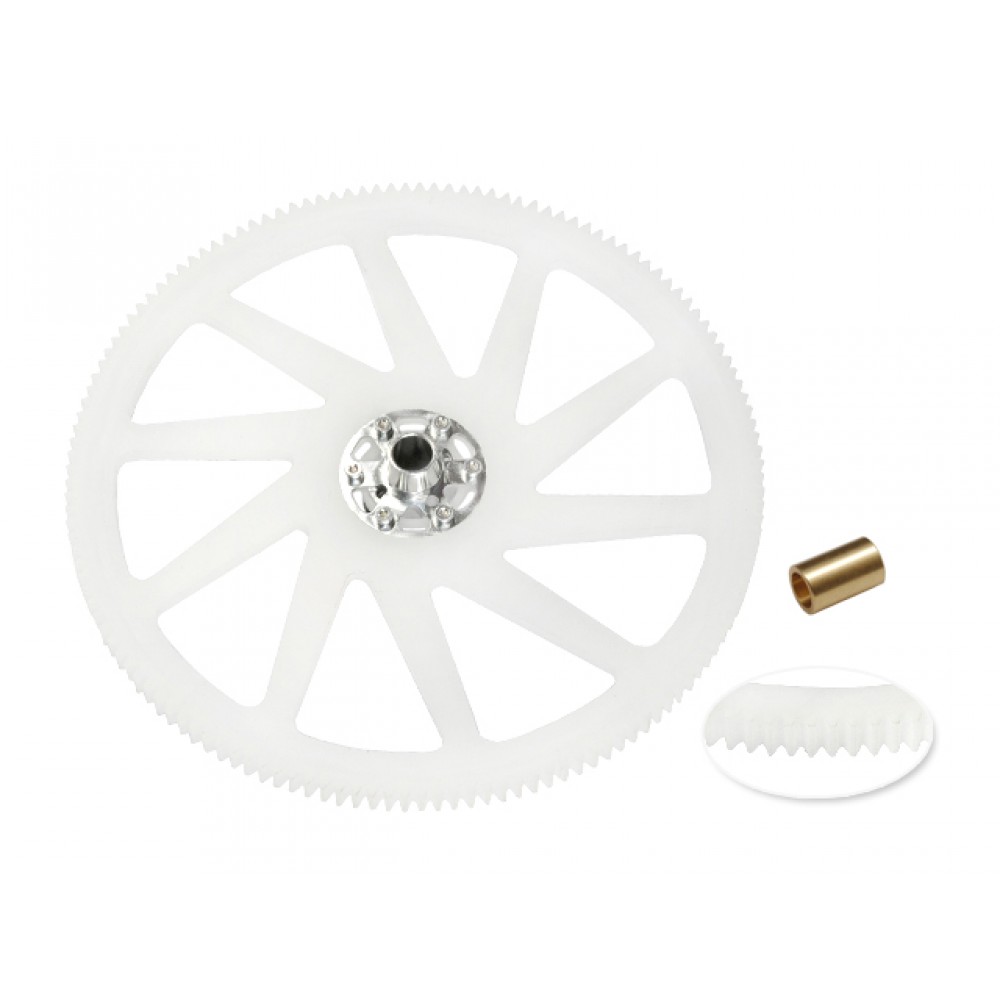 CNC Delrin Main Gear w/ Aluminum Hub set - BLADE 250 CFX