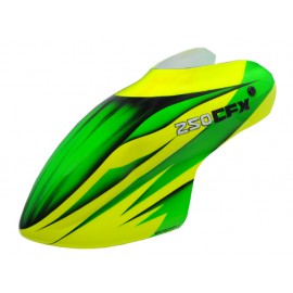 Airbrush Fiberglass Green Galaxy Canopy - BLADE 250 CFX