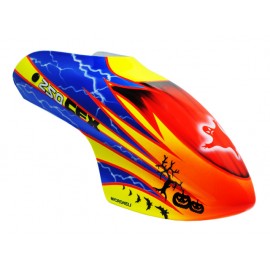 Airbrush Fiberglass Lightning Devil Canopy - BLADE 250 CFX