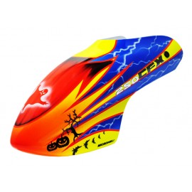 Airbrush Fiberglass Lightning Devil Canopy - BLADE 250 CFX