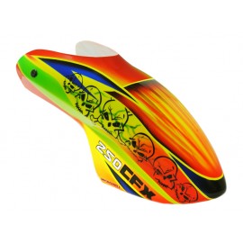 Airbrush Fiberglass Pirate King Canopy - BLADE 250 CFX