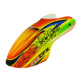 Airbrush Fiberglass Pirate King Canopy - BLADE 250 CFX