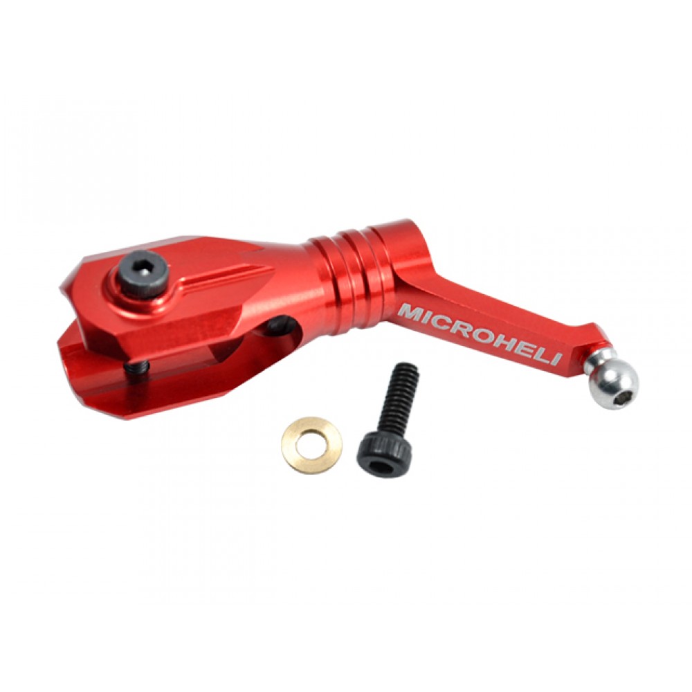 CNC AL Tri-Blade Main Blade Grip (RED)(for Microheli Triple-Blade Blade 250 CFX series)