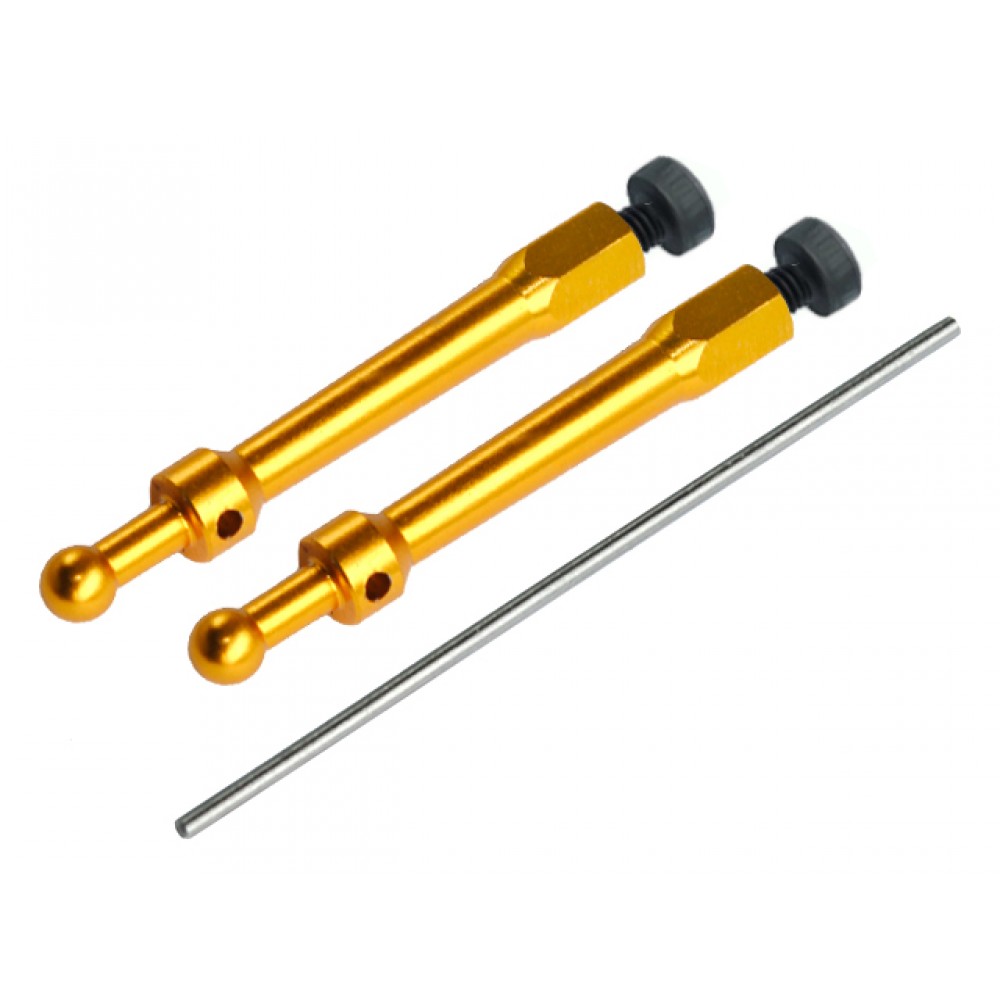 Aluminum Canopy Mount set (GOLD) - BLADE 250 CFX