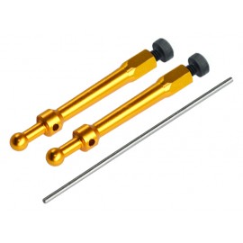 Aluminum Canopy Mount set (GOLD) - BLADE 250 CFX