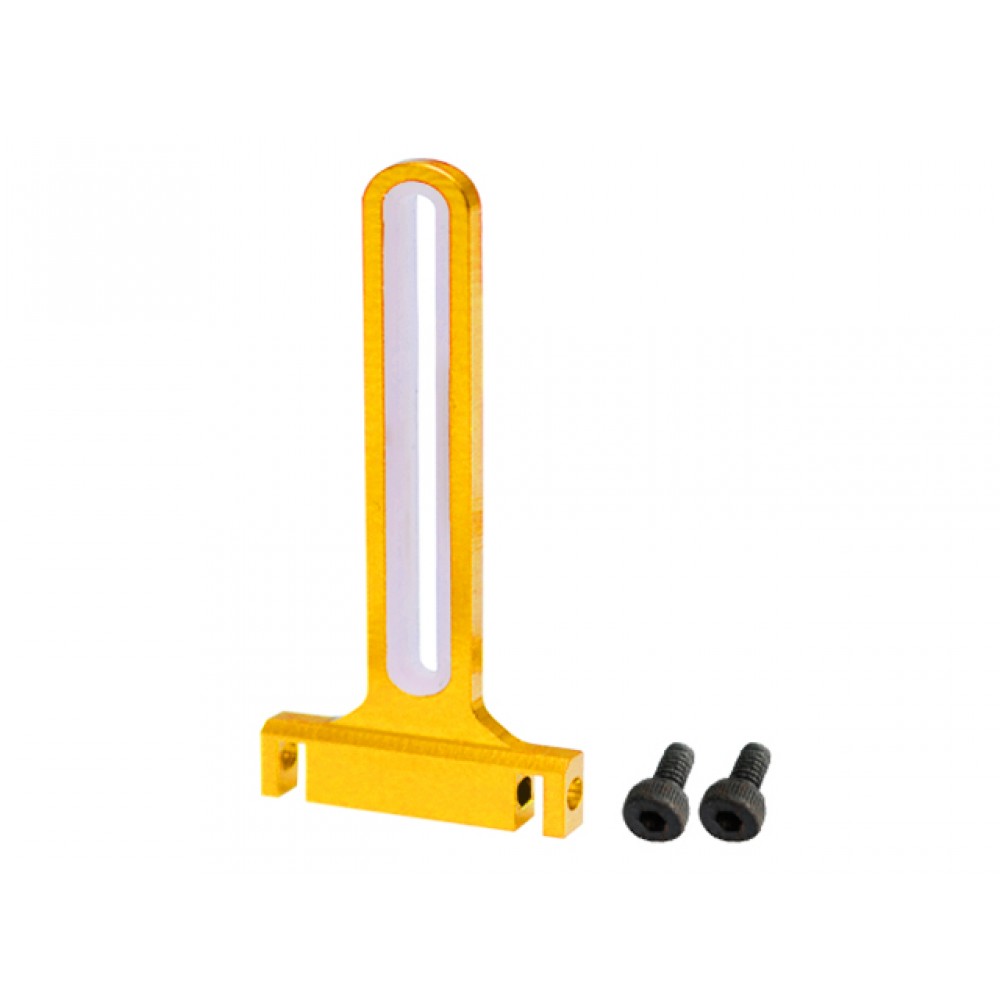 Aluminum/Delrin Anti-Rotation Guide set (GOLD) - BLADE 250 CFX