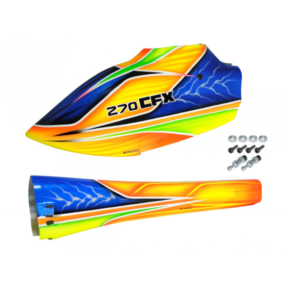 Airbrush Fiberglass Assassin's Creed Fuselage - BLADE 270 CFX