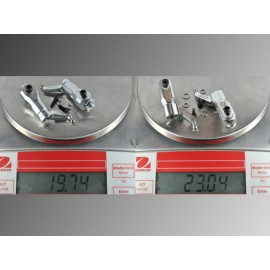 Aluminum Main Blade Grip w/ Thrust Bearing (RED) - BLADE 270 CFX