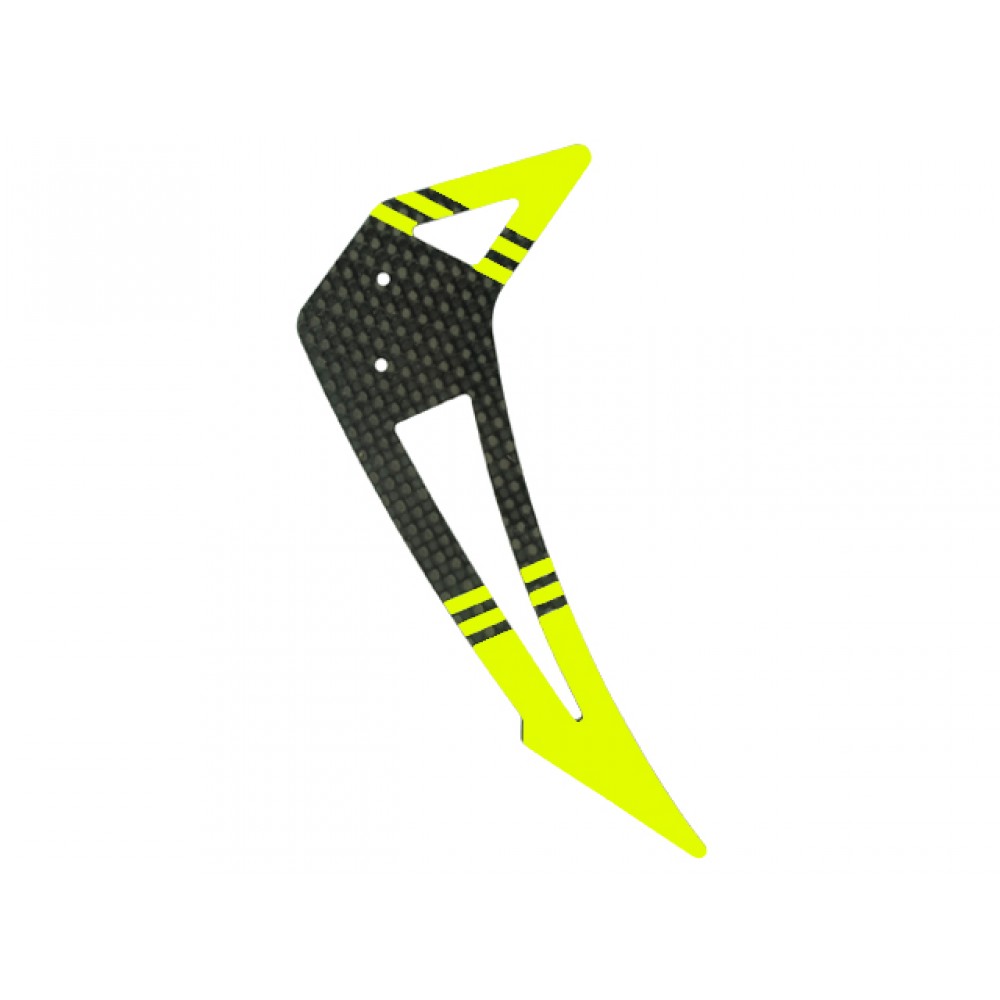 Carbon Fiber Vertical Fin (YELLOW) - BLADE 300 CFX