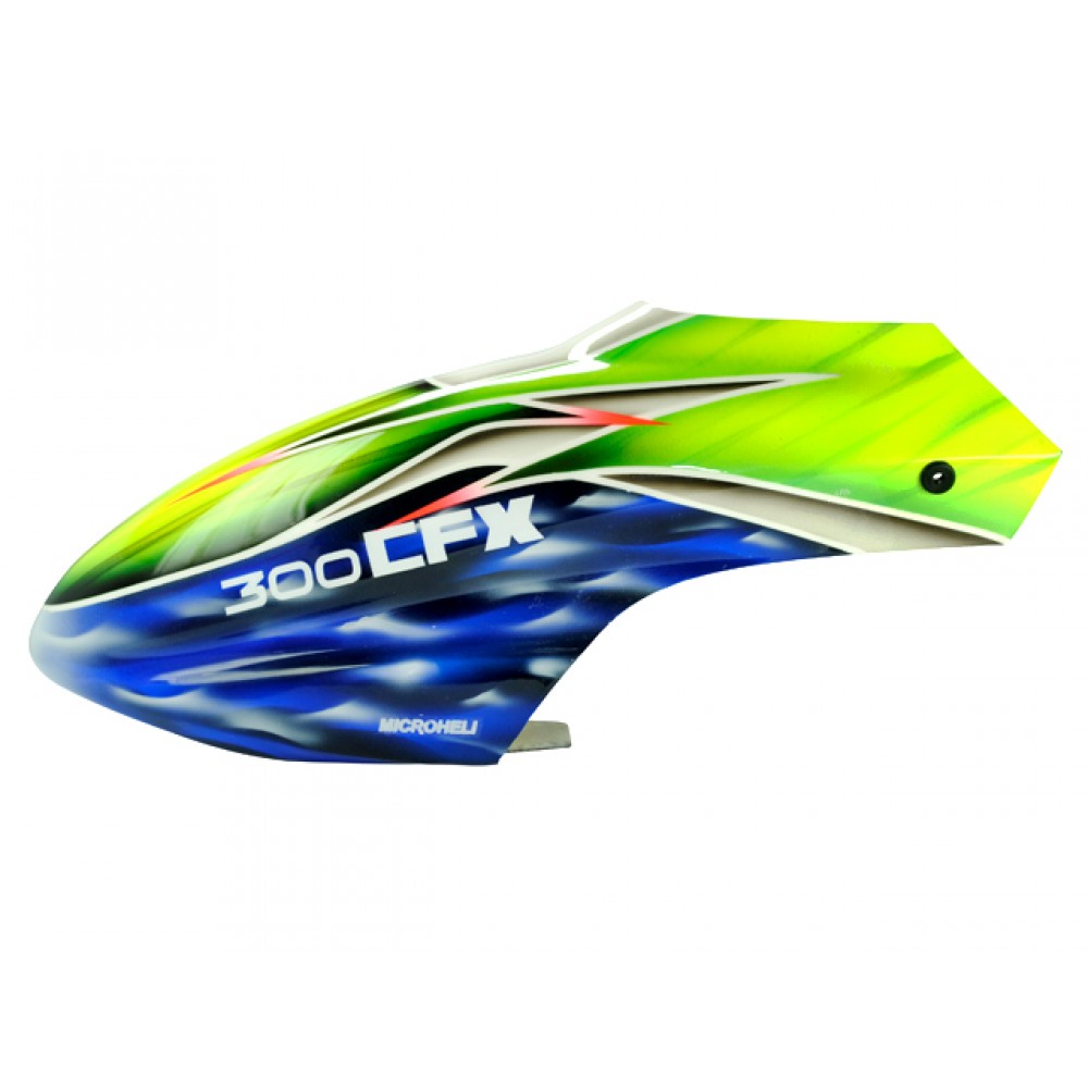 Airbrush Fiberglass Flying Away Canopy - BLADE 300 CFX