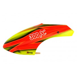 XCanopy Airbrush Fiberglass Assault Canopy - BLADE 300X
