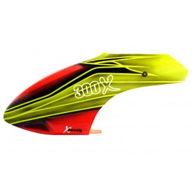 XCanopy Airbrush Fiberglass Fire Fly Canopy - BLADE 300X