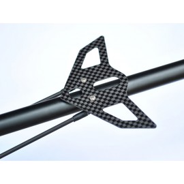 Carbon Fiber Horizontal Fin "B" Style (WT) - BLADE 330X / 330S