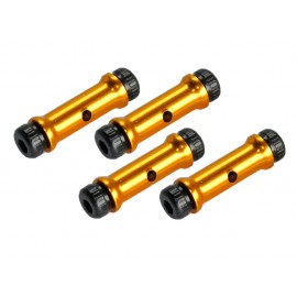 Aluminum Spacer 2.0x3.2x10mm (GOLD)