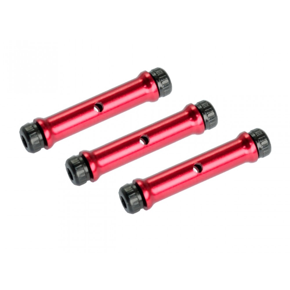 Aluminum Spacer 2.0x3.2x15mm (RED)