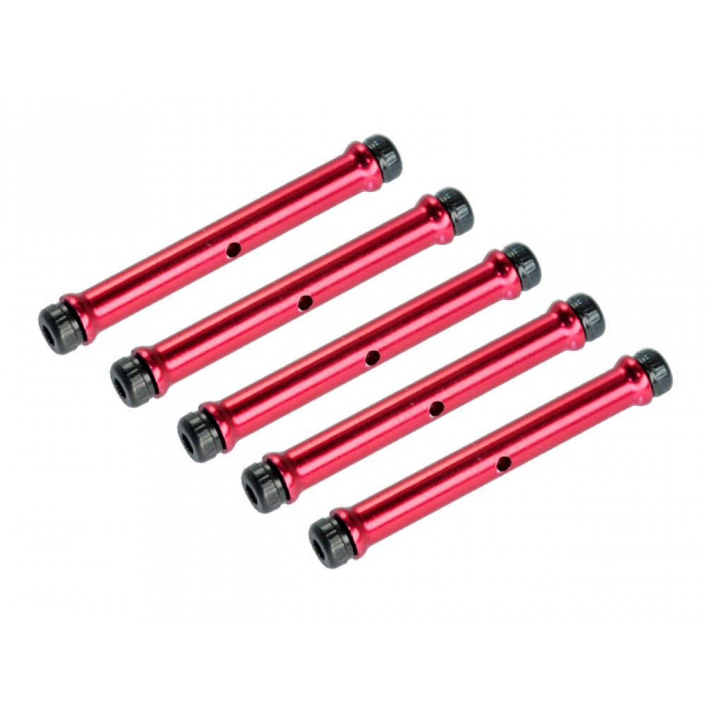 Aluminum Spacer 2.0x3.2x25mm (RED)