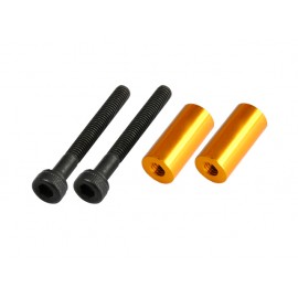 Aluminum Spacer 3.0x6.0x13mm (GOLD)