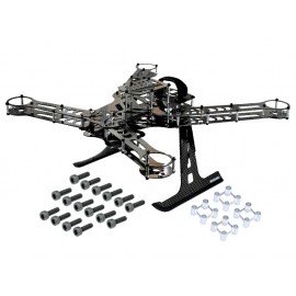 CNC Aluminum/Carbon Fiber Quadcopter Frame Kit - BLADE 350 QX