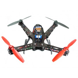 CNC Aluminum/Carbon Fiber Quadcopter Frame Kit - BLADE 350 QX