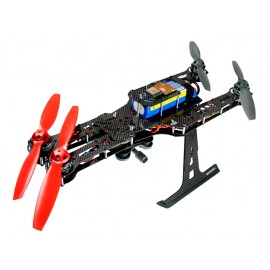 CNC Aluminum/Carbon Fiber Quadcopter Frame Kit - BLADE 350 QX
