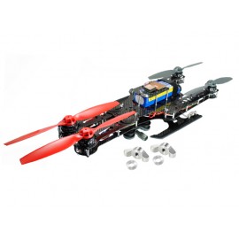 CNC Aluminum/Carbon Fiber Quadcopter Frame Kit - BLADE 350 QX