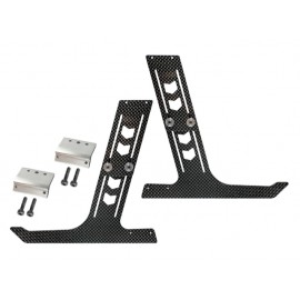Long AL/Carbon Fiber Landing Gear (for MH Frame BLADE 350 QX series)