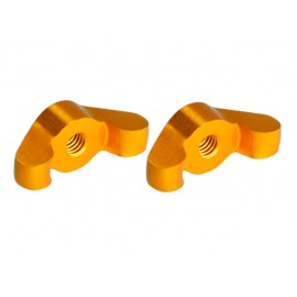 Aluminum Landing Gear Wing Nuts (GOLD) (for MH Frame BLADE 350 QX series)