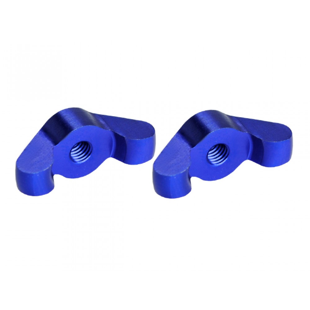 AL Landing Gear Wing Nuts (BLUE/PURPLE) (for MH Frame BLADE 350 QX series)